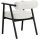 Sova Black / Copenhagen White Dining Armchair